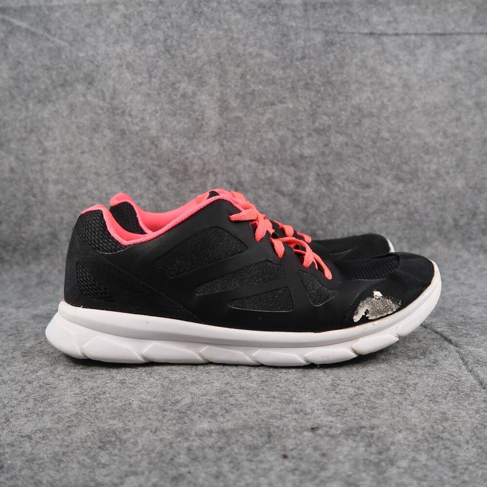 Danskin Now Shoes Womens 10 Athletic Trainers Active Casual Black Pink Sneaker